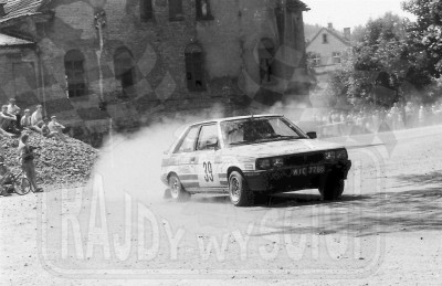 62. Bogdan Herink i Barbara Stępkowska - Renault 11 Turbo.   (To zdjęcie w pełnej rozdzielczości możesz kupić na www.kwa-kwa.pl )