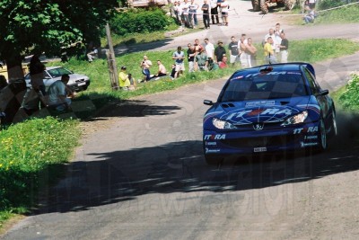 30. Evgeny Vasin i Alexey Shchuhin - Peugeot 206 WRC  (To zdjęcie w pełnej rozdzielczości możesz kupić na www.kwa-kwa.pl )