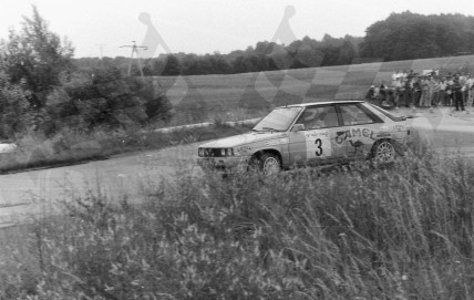 3. Andrzej Koper i Krzysztof Gęborys - Renault 11 Turbo.   (To zdjęcie w pełnej rozdzielczości możesz kupić na www.kwa-kwa.pl )