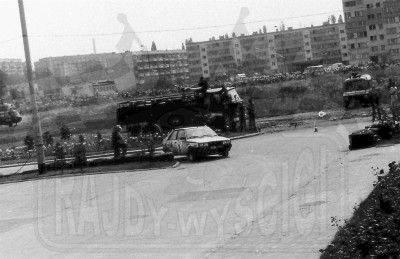 122. Andrzej Koper i Krzysztof Gęborys - Renault 11 Turbo.   (To zdjęcie w pełnej rozdzielczości możesz kupić na www.kwa-kwa.pl )
