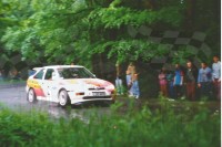 78. Paweł Przybylski i Krzysztof Gęborys - Ford Escort Cosworth RS   (To zdjęcie w pełnej rozdzielczości możesz kupić na www.kwa-kwa.pl )