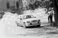 71. Sven Otto Rumpfkeil i Uwe Gaertner - Mercedes Benz 190E 2,3.   (To zdjęcie w pełnej rozdzielczości możesz kupić na www.kwa-kwa.pl )