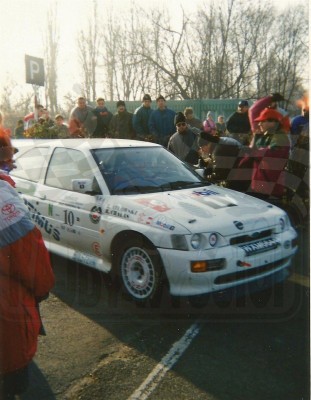 55. Romuald Chałas i Zbigniew Atłowski - Ford Escort Cosworth RS.   (To zdjęcie w pełnej rozdzielczości możesz kupić na www.kwa-kwa.pl )