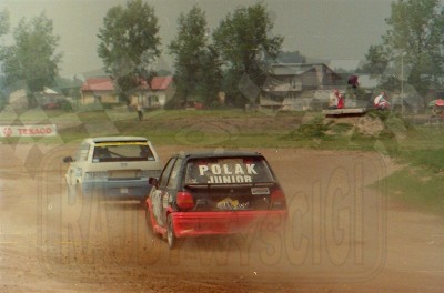 15. Piotr Granica - Suzuki Swift GTi 16v i Robert Polak - Ford Fiesta XR2i.   (To zdjęcie w pełnej rozdzielczości możesz kupić na www.kwa-kwa.pl )