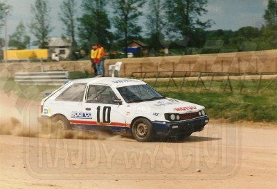 95. Stanisław Ambroszkiewicz - Mazda 323 Turbo 4wd.   (To zdjęcie w pełnej rozdzielczości możesz kupić na www.kwa-kwa.pl )