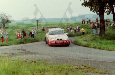 103. Zenon Sawicki i Dariusz Dekuczyński - Ford Sierra Saphire Cosworth RS.   (To zdjęcie w pełnej rozdzielczości możesz kupić na www.kwa-kwa.pl )