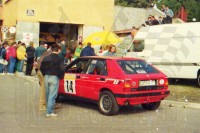 18. Walter Jetter i Doris Jetter - Lancia Delta Integrale.   (To zdjęcie w pełnej rozdzielczości możesz kupić na www.kwa-kwa.pl )