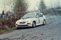 79. Romuald Chałas i Zbigniew Atłowski - Ford Escort Cosworth RS.   (To zdjęcie w pełnej rozdzielczości możesz kupić na www.kwa-kwa.pl )