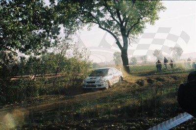 2. Tomasz Czopik i Łukasz Wroński - Mitsubishi Lancer Evo  (To zdjęcie w pełnej rozdzielczości możesz kupić na www.kwa-kwa.pl )