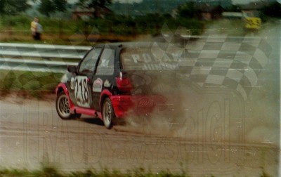 18. Robert Polak - Ford Fiesta XR2i.   (To zdjęcie w pełnej rozdzielczości możesz kupić na www.kwa-kwa.pl )