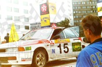 179. Nicolas Min i Joseph Lambert - Mitsubishi Galant VR4.   (To zdjęcie w pełnej rozdzielczości możesz kupić na www.kwa-kwa.pl )