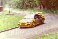 43. Robert Droogmans i Ronny Joosten - Ford Escort Cosworth RS.   (To zdjęcie w pełnej rozdzielczości możesz kupić na www.kwa-kwa.pl )