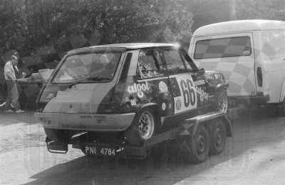 3. Jarosław Koziczak - Renault 5 Alpine Turbo.   (To zdjęcie w pełnej rozdzielczości możesz kupić na www.kwa-kwa.pl )