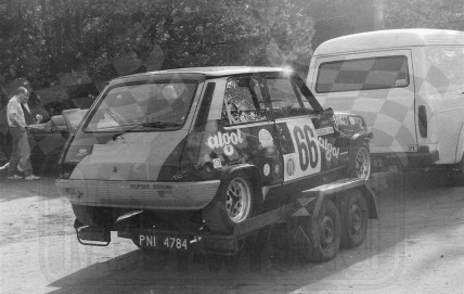 3. Jarosław Koziczak - Renault 5 Alpine Turbo.   (To zdjęcie w pełnej rozdzielczości możesz kupić na www.kwa-kwa.pl )