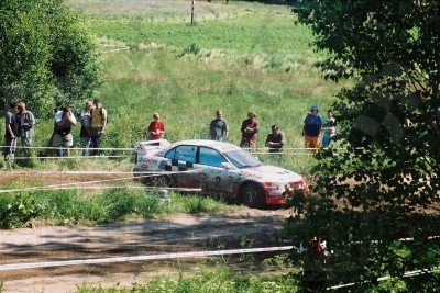 9. Tomasz Kuchar i Krzysztof Gęborys - Mitsubishi Lancer Evo VI  (To zdjęcie w pełnej rozdzielczości możesz kupić na www.kwa-kwa.pl )