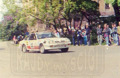 134. Wiesław Stec i Artur Skorupa - Opel Manta GTE.   (To zdjęcie w pełnej rozdzielczości możesz kupić na www.kwa-kwa.pl )