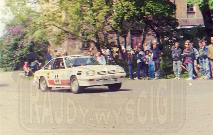 134. Wiesław Stec i Artur Skorupa - Opel Manta GTE.   (To zdjęcie w pełnej rozdzielczości możesz kupić na www.kwa-kwa.pl )