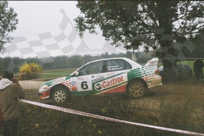 5. Maciej Lubiak i Maciej Wisławski - Mitsubishi Lancer Evo VII  (To zdjęcie w pełnej rozdzielczości możesz kupić na www.kwa-kwa.pl )