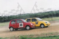 24. Nr.59.Piotr Koc - Fiat Seicento, nr.69.Radosław Chrzanowski - Fiat Cinquecento  (To zdjęcie w pełnej rozdzielczości możesz kupić na www.kwa-kwa.pl )