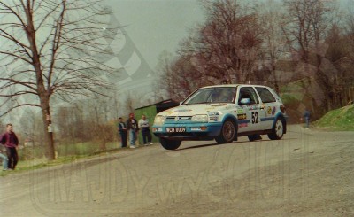 51. Tomasz Ratajczyk i Mariusz Sobczak - VW Golf GTi 16V   (To zdjęcie w pełnej rozdzielczości możesz kupić na www.kwa-kwa.pl )