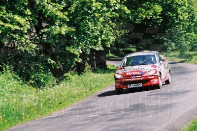27. Łukasz Szterleja i Marek Lisicki - Peugeot 206  (To zdjęcie w pełnej rozdzielczości możesz kupić na www.kwa-kwa.pl )