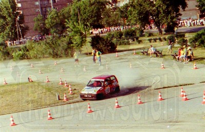 41. Krzysztof Górski i Tomasz Grychtoł - Fiat Cinquecento.   (To zdjęcie w pełnej rozdzielczości możesz kupić na www.kwa-kwa.pl )
