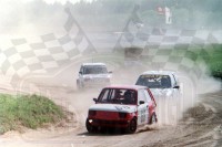 43. B.Lewandowski, nr.63.Tomasz Skarżyński - Polskie Fiaty 126p, Włodzimierz Pawluczuk - Fiat Cinquecento Abarth   (To zdjęcie w pełnej rozdzielczości możesz kupić na www.kwa-kwa.pl )