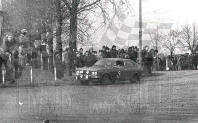 Andrzej Witkowicz i Marek Rompel - Fiat 128 Sport Coupe 3 porte. To zdjęcie w pełnej rozdzielczości możesz kupić na http://kwa-kwa.pl