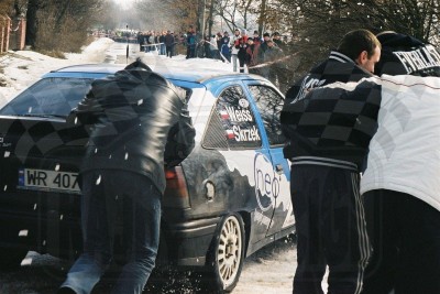 46. Andrzej Skrzek i Krzysztof Weiss - Opel Kadett  (To zdjęcie w pełnej rozdzielczości możesz kupić na www.kwa-kwa.pl )