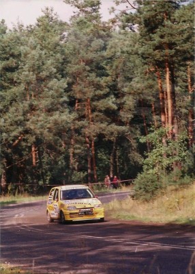 65. Jacek Sikora i Marek Kaczmarek - Fiat Cinquecento Sporting   (To zdjęcie w pełnej rozdzielczości możesz kupić na www.kwa-kwa.pl )