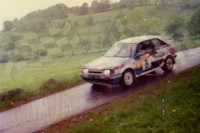 84. Romuald Chałas i Zbigniew Atłowski - Mazda 323 Turbo 4wd.   (To zdjęcie w pełnej rozdzielczości możesz kupić na www.kwa-kwa.pl )