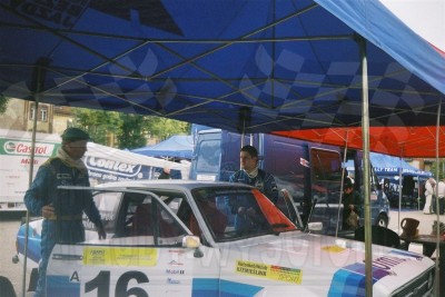10. Paweł Omlet i Marek Kaczmarek - Ford Escort RS2000  (To zdjęcie w pełnej rozdzielczości możesz kupić na www.kwa-kwa.pl )