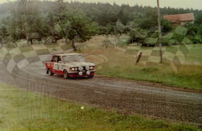 76. Tomasz Ciecierzyński i Jacek Różański - Polski Fiat 125p Monte Carlo  (To zdjęcie w pełnej rozdzielczości możesz kupić na www.kwa-kwa.pl )