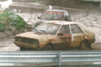 22. Krzysztof Godwod - Polonez 1600C, Tomasz Jaskłowski - Ford Fiesta XR2i   (To zdjęcie w pełnej rozdzielczości możesz kupić na www.kwa-kwa.pl )