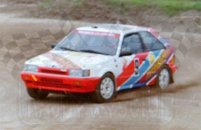 12. Adam Magaczewski - Mazda 323 Turbo 4wd   (To zdjęcie w pełnej rozdzielczości możesz kupić na www.kwa-kwa.pl )