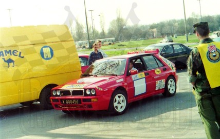16. Grzegorz Skiba i Igor Bielecki - Lancia Integrale HF 16V.   (To zdjęcie w pełnej rozdzielczości możesz kupić na www.kwa-kwa.pl )