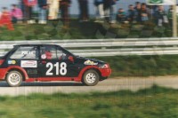 44. Robert Polak - Ford Festa XR2i.   (To zdjęcie w pełnej rozdzielczości możesz kupić na www.kwa-kwa.pl )