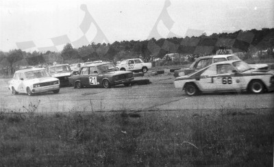 49. Nr.66.Stanisław Fiedor - Prototyp, nr.21.Jerzy Dyszy, nr.14.Grzegorz Baran - Łady 2105, nr.20.Andrzej Stachowiak - Polski Fiat 125p