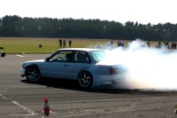 12 year old drift BMW E30 4.4 V8 286HP Daniel Bogucki DMP runda 0 Biała Podlaska