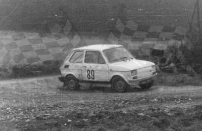 55. Andrzej Buziuk i W.Bieńkowski - Polski Fiat 126p.   (To zdjęcie w pełnej rozdzielczości możesz kupić na www.kwa-kwa.pl )