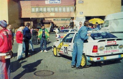 10. Paweł Nowakowski i Klaudia Gruene - Opel Kadett GSi 16V.   (To zdjęcie w pełnej rozdzielczości możesz kupić na www.kwa-kwa.pl )