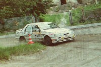 130. Kurt Gottlicher i Werner Jahrbacher - Ford Sierra Saphire Cosworth RS.   (To zdjęcie w pełnej rozdzielczości możesz kupić na www.kwa-kwa.pl )