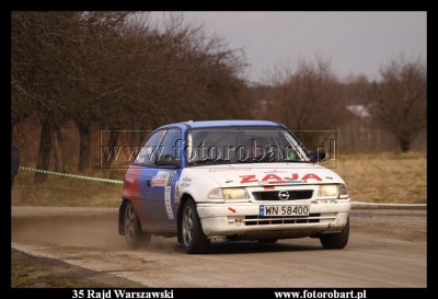 35 Rajd Warszawski - Rajdowy Puchar Polski