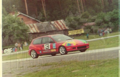 89. Stanisław Fiedor - Honda Civic VTi.   (To zdjęcie w pełnej rozdzielczości możesz kupić na www.kwa-kwa.pl )