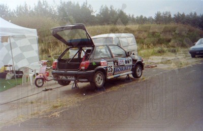 67. Ford Fiesta XR2i Andrzeja Dziurki.   (To zdjęcie w pełnej rozdzielczości możesz kupić na www.kwa-kwa.pl )