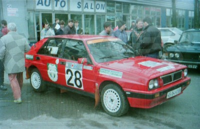 22. Piotr Gaiduk i Ewgenij Wturhalief - Lancia Delta Integrale HF.   (To zdjęcie w pełnej rozdzielczości możesz kupić na www.kwa-kwa.pl )