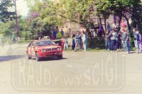 137. Robert Zaremba i Wiesław Stróż - Lancia Delta Integrale.   (To zdjęcie w pełnej rozdzielczości możesz kupić na www.kwa-kwa.pl )