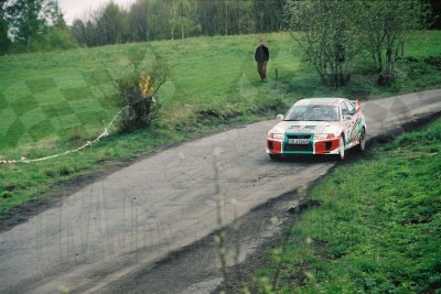 122. Maciej Lubiak i Maciej Wisławski - Mitsubishi Lancer Evo V  (To zdjęcie w pełnej rozdzielczości możesz kupić na www.kwa-kwa.pl )