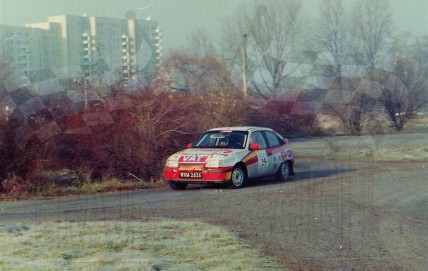 4. Waldemar Malinowski i Andrzej Grigorjew - Opel Kadett GSi 16V.   (To zdjęcie w pełnej rozdzielczości możesz kupić na www.kwa-kwa.pl )