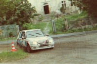 149. Jacek Jerschina i Artur Orlikowski - Peugeot 205 Rallye.   (To zdjęcie w pełnej rozdzielczości możesz kupić na www.kwa-kwa.pl )